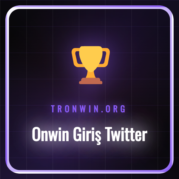 Onwin giriş Twitter hesabının mobil telefonda göründüğü ekran.