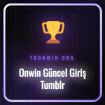 Onwin güncel giriş Tumblr blog sayfasının mobil cihazda görünümü.