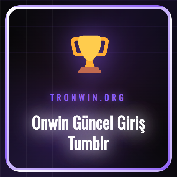 Onwin güncel giriş Tumblr blog sayfasının mobil cihazda görünümü.