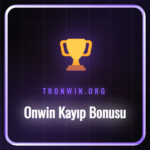 Onwin Kayıp Bonusu kampanyası ve avantajlarını gösteren bir grafik.