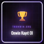 Onwin kayıt ol ekranında form dolduran bir kullanıcı.