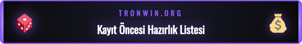 Onwin üyelik işlemi için gerekenler ve dikkat edilmesi noktalar.