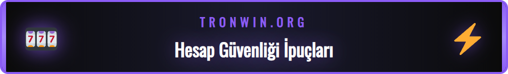 Onwin üyelik sonrası hesap güvenliğini artırma adımları ve ipuçları.