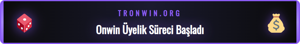 Onwin üye ol formunu doldurarak ilk adımı atan bir bahis sever.