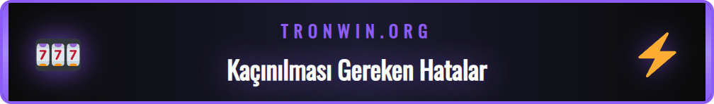 Onwin hesap açma sırasında yapılan yaygın hataları gösteren bir infografik.