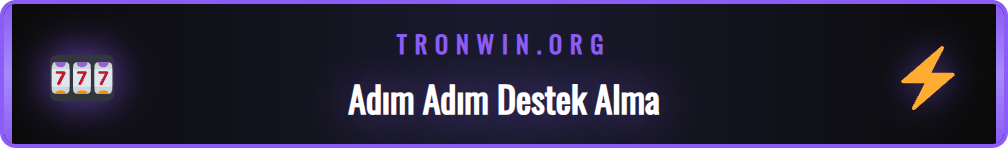 Onwin canlı destek penceresinde müşteri temsilcisiyle yazışma